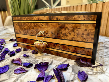 Luxury Jewelry box organizer with key gift box