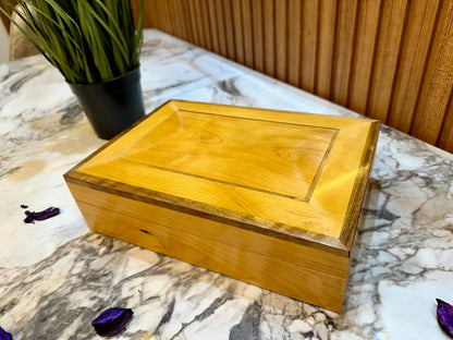 Cedar wooden box