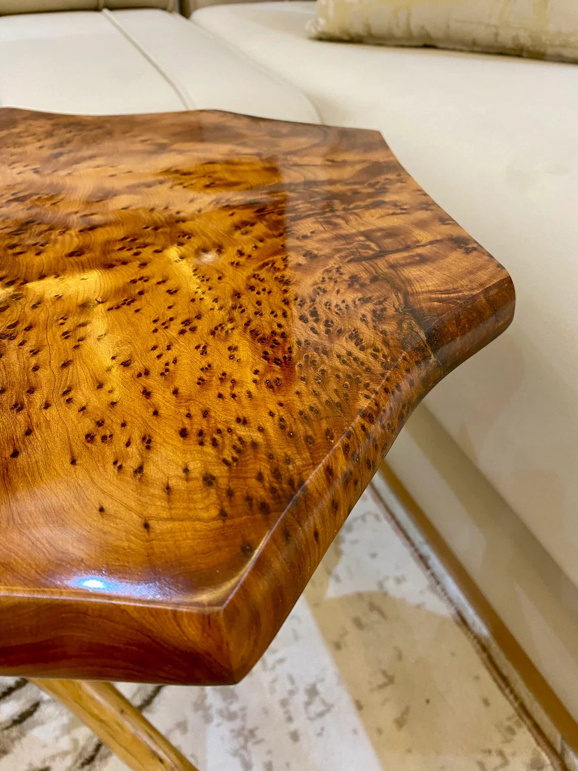 Thuya Wood Table luxury home decor