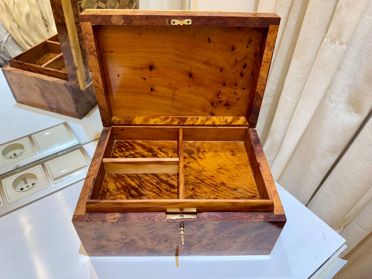 Luxurious Handcrafted Thuya Wood Box