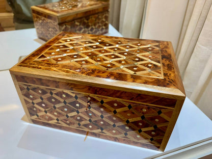 Pencil wood box Luxury With Lock