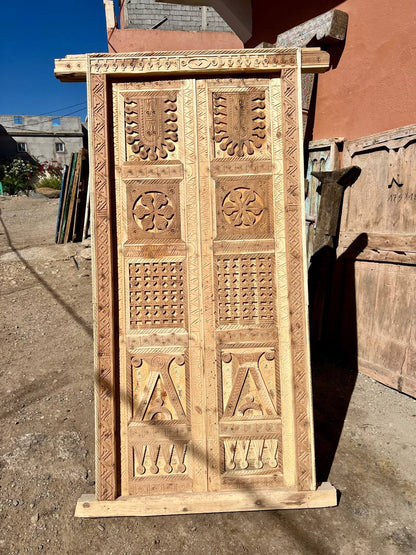 Antique Double Door Authentic Vintage Door Panel